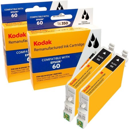 Kodak Remanufactured Combo Ink, T060120BK2-KD T060120BK2-KD